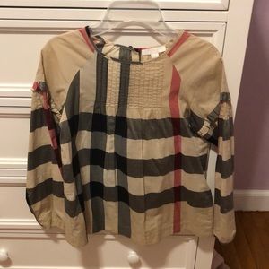 Girls Burberry tunic like new - 12Y
